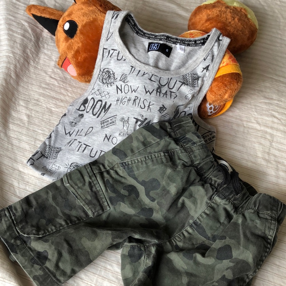 ON camo shorts 6-7